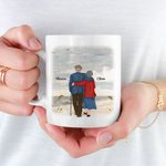 Henkilökohtainen rakastan sinua ikuisesti ja aina Keraaminen C-tyypin kahva muki vuosipäivä muistolahja syntymäpäivälahja pariskunnalle