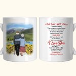 Henkilökohtainen rakastan sinua ja rakastan sinua kunnes kuolen Keraaminen C-tyyppi kahva muki vuosipäivä lahja syntymäpäivälahja pariskunnalle