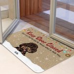 Henkilökohtainen Pidä ovi kiinni Hauska lemmikkieläinten ovimatto syntymäpäivä joululahja koiralle kissalle lemmikkieläinten ystäville