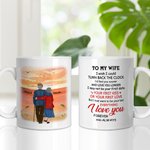 Gepersonaliseerde I Just Want To Be Your Last Everything Keramische C-type handvat Mok Verjaardag Herdenkingsgeschenk Verjaardagscadeau voor paar