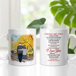 Tazza personalizzata The One Whom My Soul Loves in ceramica con manico a C Regalo di anniversario Regalo di compleanno per la coppia