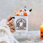 Mug 330ml Personnalisé avec Textes Style Fantôme Citrouille Crâne Thème Chasse aux Bonbons Cadeau Anniversaire Halloween pour Famille Amis