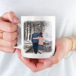 Gepersonaliseerde Ik hou van je voor altijd en altijd Keramische C-type handvat Mok Verjaardag Souvenir Gift Verjaardagscadeau voor paar