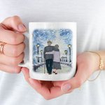 Gepersonaliseerde I Had Find You And I Had Choose You Keramische C-type handvat Mok Verjaardagscadeau Verjaardagscadeau voor paar