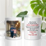 Gepersonaliseerde I Just Want To Be Your Last Everything Keramische C-type handvat Mok Verjaardagscadeau Verjaardag Kerstcadeau voor paar