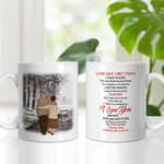 Gepersonaliseerde The Couple Spent The Winter Together Keramische C-type handvat Mok Verjaardagscadeau Verjaardagscadeau voor paar