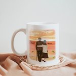 Henkilökohtainen Haluan kaikki minun viimeinen olla kanssasi Keraaminen C-tyyppi kahva muki vuosipäivä matkamuisto lahja syntymäpäivälahja lahja pariskunnalle