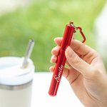 Personalisierter Wiederverwendbarer Strohhalm mit Bürste Schlüsselanhänger Teleskopischer Edelstahlhalm Tragbar Geburtstag Geschenk für Umweltbewusste