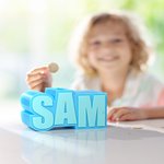 Tirelire Personnalisée en 3D avec Lettres Cadeau de Noël et d'Anniversaire pour Enfant