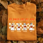 Personalised My Dog Is My Boo Funny Halloween T-shirt Halloween Gift for Pet Lover
