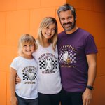 Personalised Halloween Ghost Pumpkin T-shirt Spooky Season Skeleton Short Sleeve Tee with Checkerboard Family Couple Shirt Halloween Party Gift