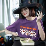 Personalised My Dog Is My Boo Funny Halloween T-shirt Halloween Gift for Pet Lover