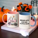 Gepersonaliseerde Spooky Ghost Pompoen 11oz Keramische Mok Halloween Trick or Treat Gift voor Feest Home Decor