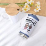 Personalised We Are More Than Besties 20oz Stainless Steel Tumbler for Daily Use Christmas Gift Birthday Gift for Sister