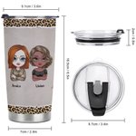 Personalised We Are Sage And Hood And Wish A Mufuka  20oz Stainless Steel Tumbler Christmas Gift Birthday Gift for Sister