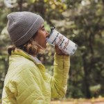 Personalised We Are Trouble 20oz Stainless Steel Tumbler for Hot and Cold Drinks Christmas Gift Birthday Gift for Friend