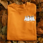 Personalised My Dog Is My Boo T-shirt Halloween Ghost Dog Shirt Spooky Season Short Sleeve Tee Halloween Party Favor Birthday Gift for Dog Lover