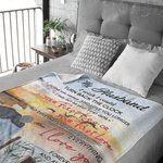 Gepersonaliseerde I Wish I Could Turn Back The Clock Deken Vrouwelijk cadeau Echtgenoot cadeau