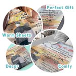 Gepersonaliseerde De Dag Dat Ik Je Ontmoette Ik Heb Degene Gevonden Van Wie Mijn Ziel Houdt Deken Vrouwelijk Geschenk