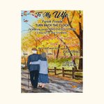 Gepersonaliseerde I Wish I Could Turn Back The Clock Deken Huwelijksverjaardag Oma en Opa's Cadeau