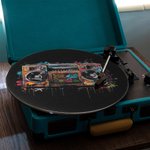 Gepersonaliseerde Volledige Kleur Bedrukte Vinyl Platen DJ Draaitafelmat Cadeau voor Muzikanten en Vinyl Liefhebbers