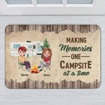 Personlig Making Memories One Campsite at a Time Dörrmatta Alla hjärtans dag Födelsedagspresent för par