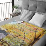 Personalized You Are The Only One I Want To Annoy For The Rest Of My Life Blanket  Husband's Gift Flannel Sherpa