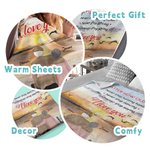 Personalised No Matter How Old We Get Never Stop Holding Hands Blanket  Wife's Gift Wedding Anniversary