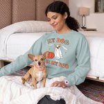 Felpa personalizzata divertente Halloween cane fantasma zucche My Dog Is My Boo Regalo autunnale di Halloween per gli amanti dei cani