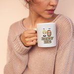 Taza de cerámica personalizada con frases divertidas para novias Regalo de Navidad para novias Mujeres