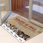 Henkilökohtainen varo lemmikkieläimiä hauska Pet Door Mat syntymäpäivä joululahja koiralle kissa lemmikkieläinten ystäville