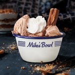 Personalisierte Snack Dessert Emaille Schüssel mit Namen für Eiscreme Dipping Condiment Weihnachten Urlaub Party Geschenk für Familie Freund