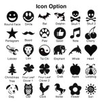 Personalized Logo Portrait Icon Golf Ball Stamp with A Metal Box Birthday Christmas Father's Day Gift for Golf Lovers