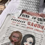 Personalisierte Partners in Crime Best Friend Fleece-Decke Sherpa Decke Lustige Geschenke für Frauen Best Friend