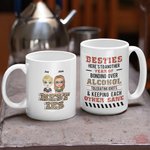 Taza de cerámica personalizada con frases divertidas para novias Regalo de Navidad para novias Mujeres