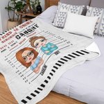 Personalizada Partners ln Crime Soul Sister Manta de forro polar Sherpa Manta suave y cálida estilo ladrillo para la mejor amiga