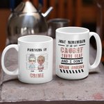 Personalisierte Partner In Crime Just Remember Keramik Becher beste Freunde lustig Freundschaft Geschenk für Besties