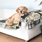 Couverture avec Photos et Nom Personnalisés pour Chien et Chat Cadeau de Noël pour les Amoureux des Animaux de Compagnie