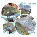 Gepersonaliseerde I Wish I Could Turn Back The Clock Deken Vrouw Cadeau Huwelijksverjaardag Cadeau