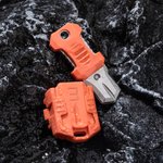 Personalized MOLLE EDC Mini Tactical Knife Portable Survival Tool Camping Gift for Man