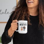 Personalised We Are More Than Besties Ceramic Mug BFF Birthday Gifts for Women