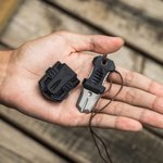 Personalized MOLLE EDC Mini Tactical Knife Portable Survival Tool Camping Gift for Man