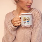 Gepersonaliseerde We're Not Sugar & Spice And Everything Nice Grappige Keramische Mok voor Beste Vrienden Vriendinnen