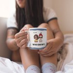 Personalised Apparently We're Trouble When We Are Together Who Knew Ceramic Mug Gift for Best Friends Girlfriends Besties