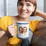 Tasse en céramique personnalisée 