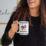 Personalised Apparently We're Trouble When We Are Together Who Knew Ceramic Mug Gift for Best Friends Girlfriends Besties
