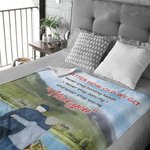 Gepersonaliseerde No Matter How Old We Get Never Stop Holding Hands Deken Vrouw Cadeau Flanel Sherpa Huwelijksverjaardag