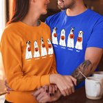 Personalised Cute Ghost Dog Funny Halloween T-shirt Halloween Gift for Pet Lover