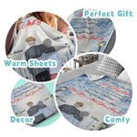 Personalized When We Get To The End Of Our Lives Together Flannel Sherpa Blanket Anniversary Gift for Couple