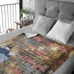 Gepersonaliseerde De Dag Dat Ik Je Ontmoette Ik Heb Degene Gevonden Van Wie Mijn Ziel Houdt Deken Huwelijksjubileum Cadeau Sherpa Flanel